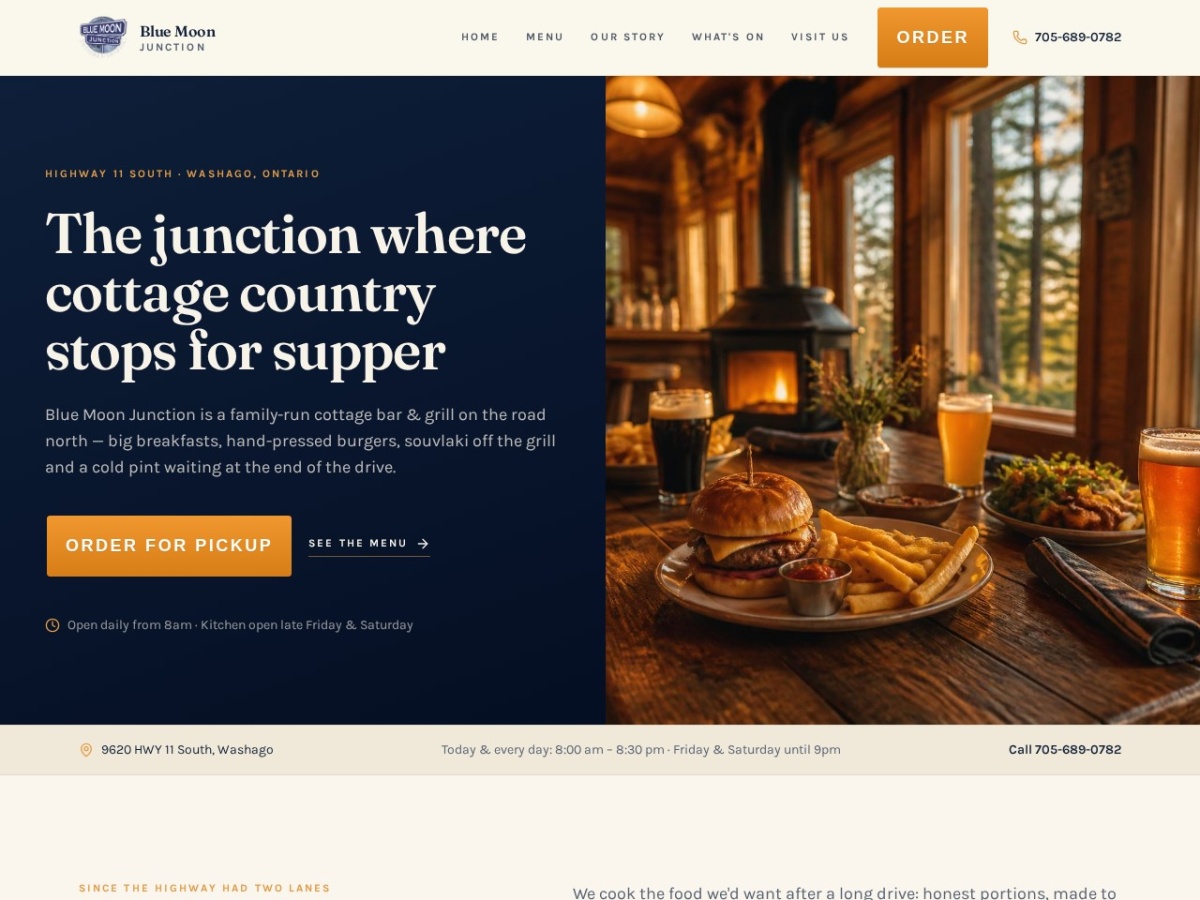 Blue Moon Junction - Cottage Bar & Grill