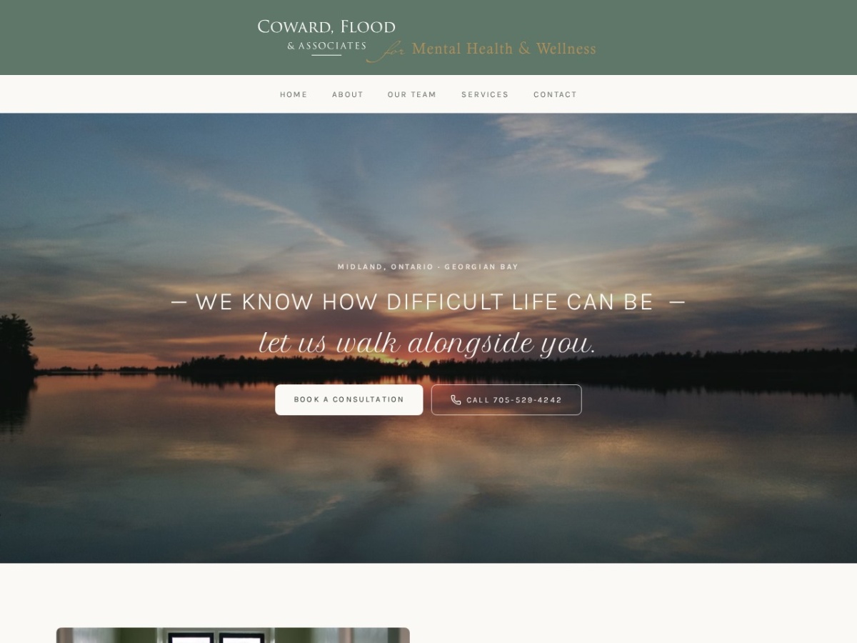 Coward, Flood & Associates website screenshot