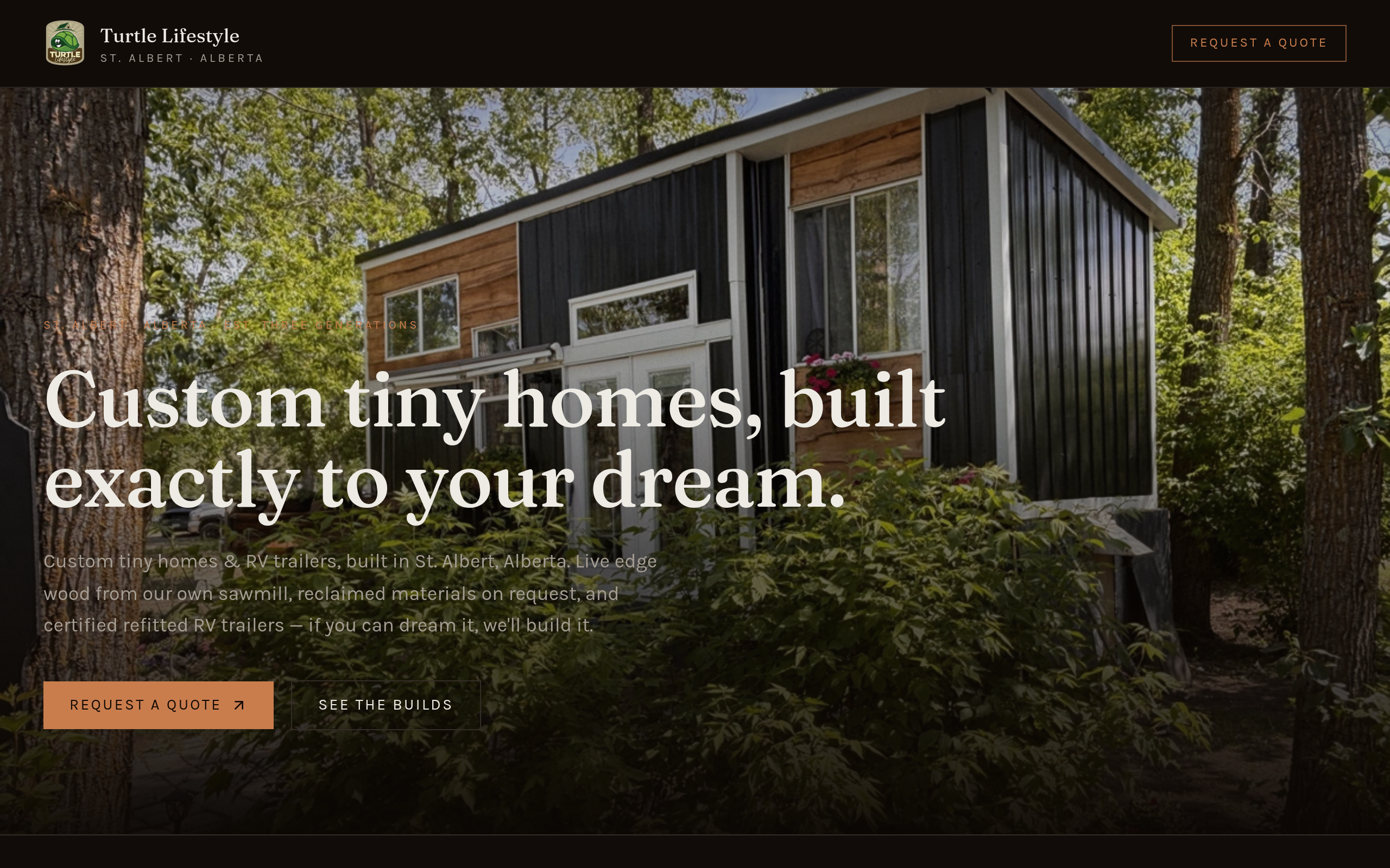 Turtle Lifestyle website screenshot